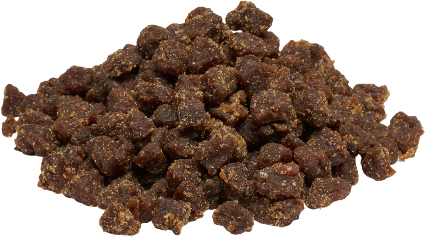 Companion Beef jerky bites - tørket oksekjøtt i biter